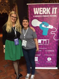 Kristi Westphaln and Sharon Tewksbury-Bloom at Werk It 2017