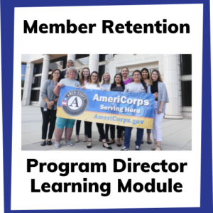 member retention program director learning module