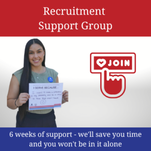 Recruitment Support Group - 6 weeks of support, we'll save you time and you won't be in it alone