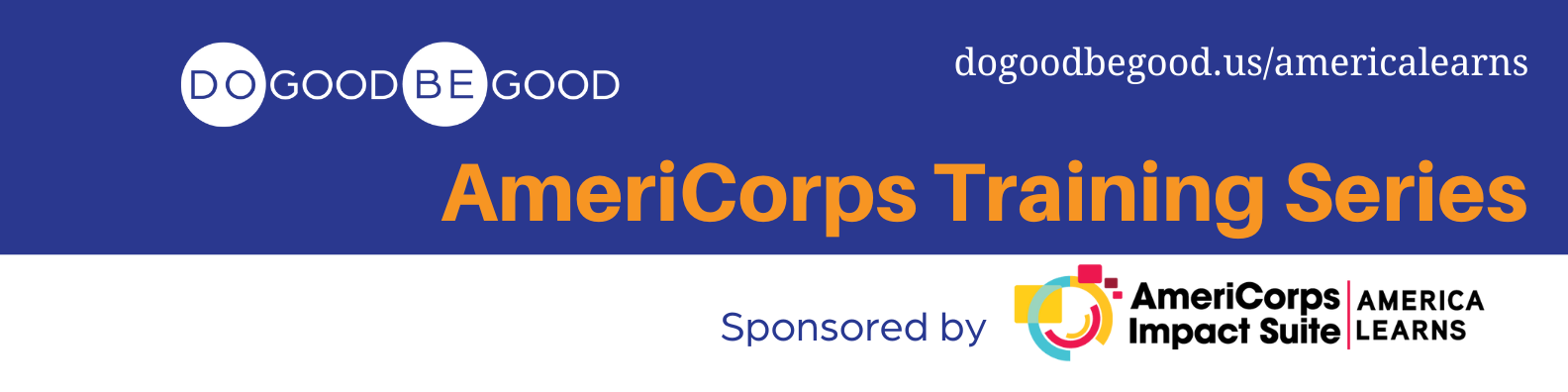 AmeriCorps Training Series sponsored by America Learns
