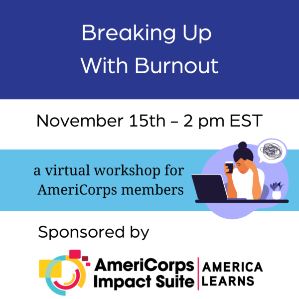 Breaking up with burnout on november 15th